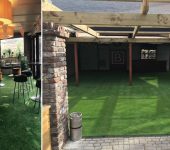 artificial grass at Benners Hotel Tralee