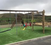 artificial grass kids play area