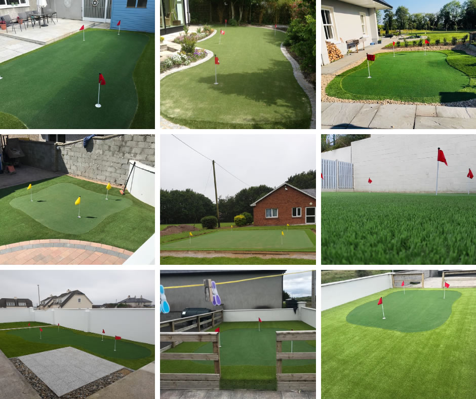 Artificial grass putting greens - artificial golf greens