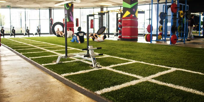 artificial grass for gyms & functional training zones
