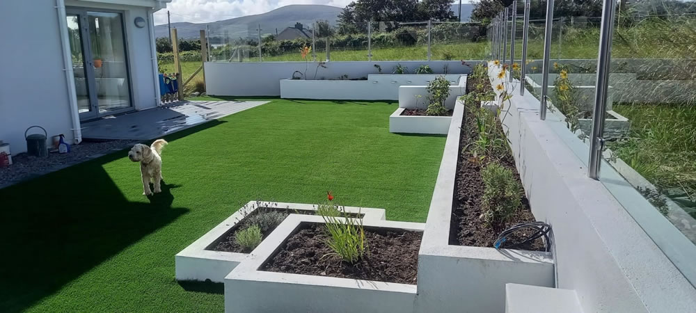 30mm artificial grass garden in Co. Kerry
