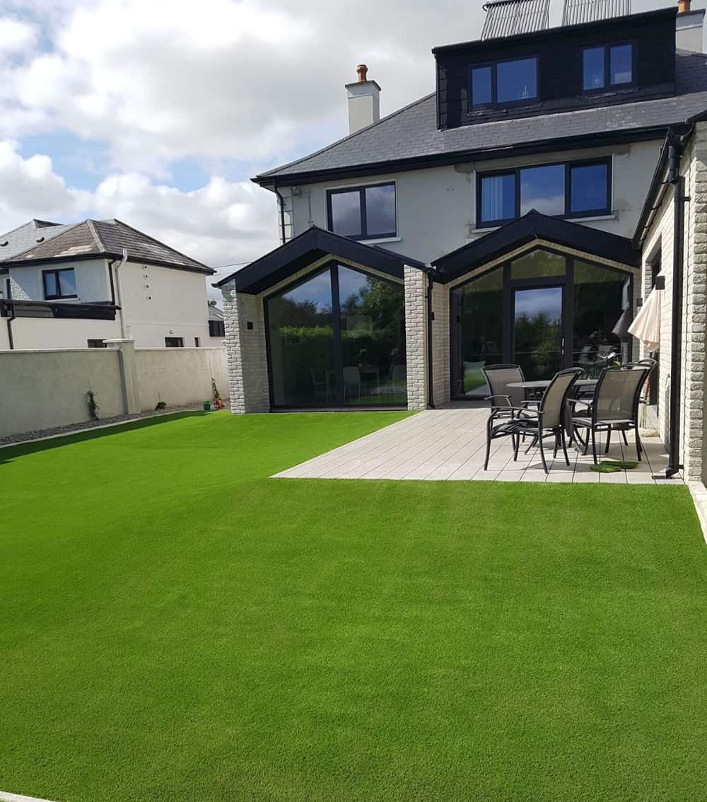 30mm artificial grass - Killarney garden