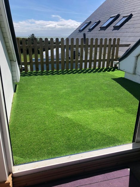 35mm artificial rooftop garden