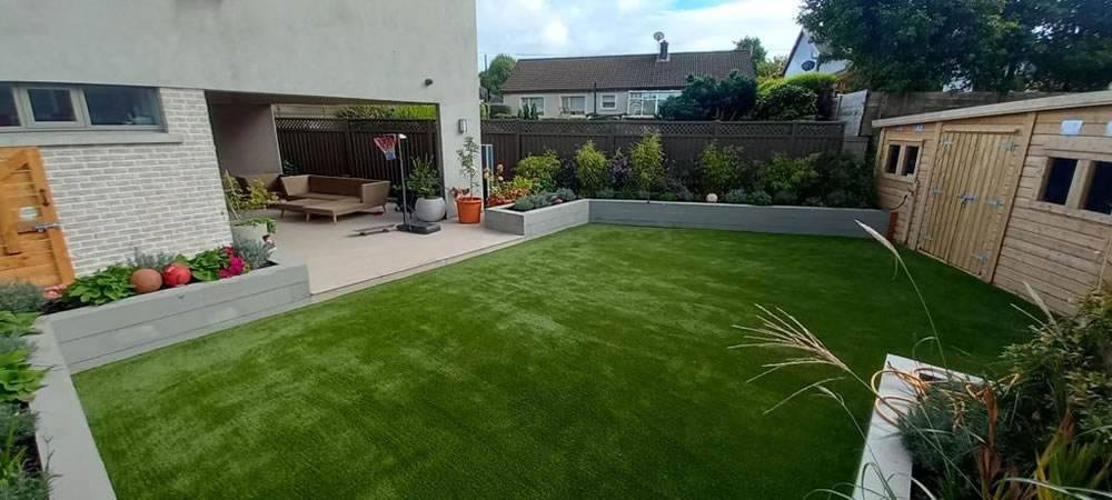 30mm artificial grass cork garden - Natural Lawn