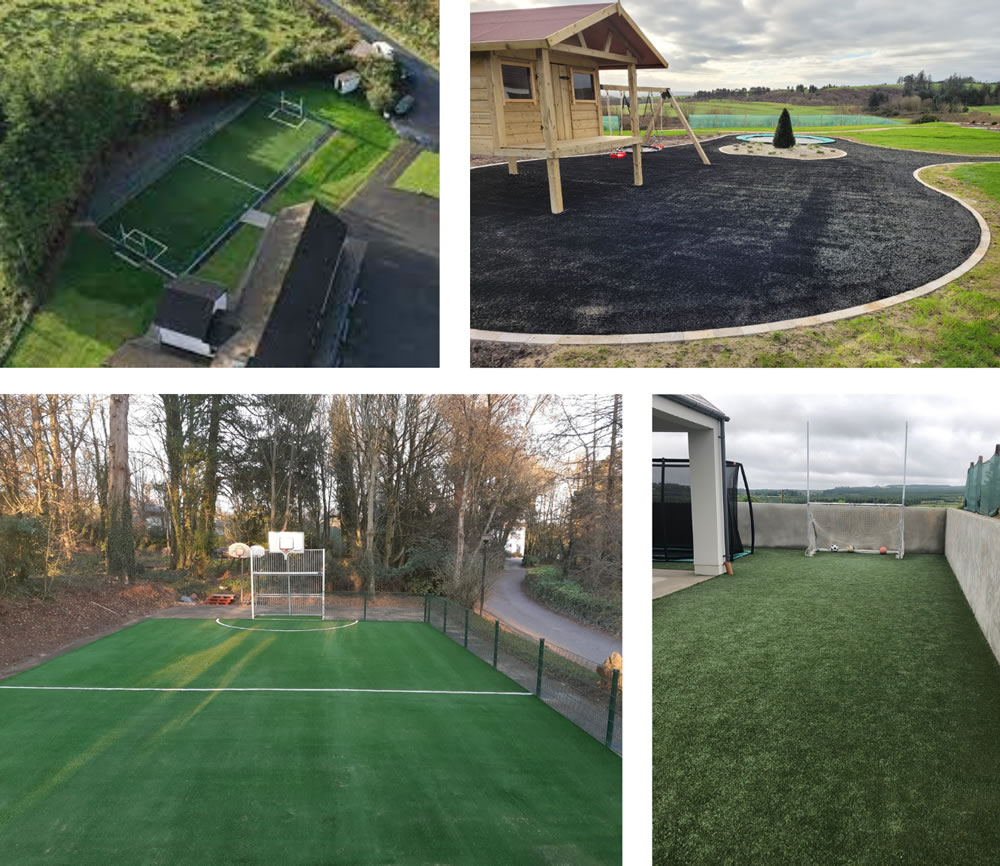 Multi sport artificial grass - PST Lawns