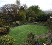 PST Lawns artificial grass garden in Tralee