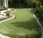 PST Lawns artificial grass putting green