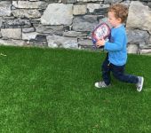 artificial grass safe for kids