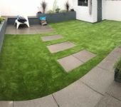 sutton garden artificial grass project