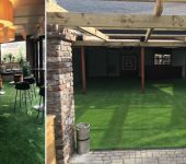 artificial grass at Benners Hotel Tralee