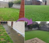 Artificial grass garden Naas