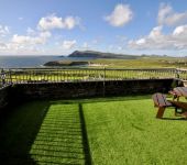 35mm artificial grass outside dining area