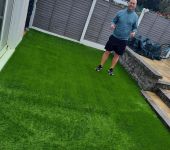 40mm artificial grass for gardens