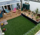 40mm artificial grass for lawns